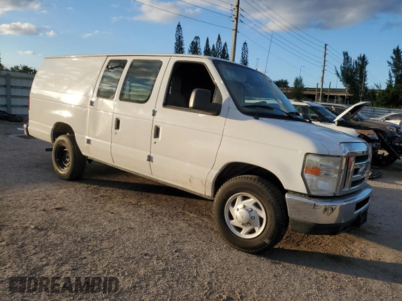 2014 Ford Econoline Cargo Commercial with VIN 1FTNS2EW5EDA02500, listed as a Copart auction lot 81932724 with 78,544 mi miles and Salvage Title. Bid and sale history available at carsss.com. Image 4.