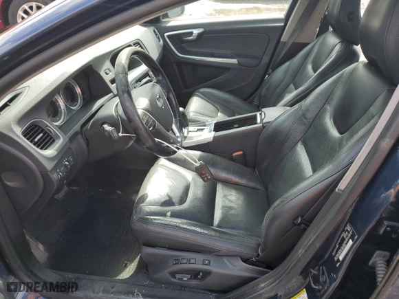 2012 Volvo S60 T5 with VIN YV1622FS3C2128809, listed as a Copart auction lot 52240155 with 138,307 mi miles and Salvage Title. Bid and sale history available at carsss.com. Image 7.