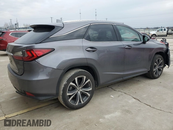 2021 Lexus RX with VIN 2T2HZMDA2MC260233, listed as a Copart auction lot 40274603 with 52,905 mi miles. Bid and sale history available at carsss.com. Image 3.