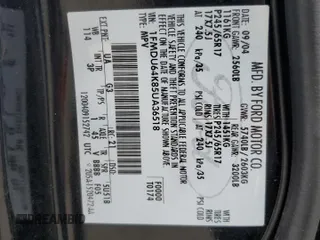 2005 Ford Explorer Eddie Bauer z VIN 1FMDU64K85UA36518, wystawiony jako Copart lot #57399285 z przebiegiem 132 178 mil mil oraz Szkoda całkowita • Salvage title. Historia ofert i sprzedaży dostępna na DreamBid. Obrazek 13.