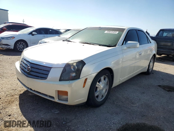 2005 Cadillac CTS with VIN 1G6DP567550159816, listed as a Copart auction lot 69645404 with 0 mi miles and Salvage Title. Bid and sale history available at carsss.com. Image 1.