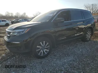 2021 Honda Pilot EX-L with VIN 5FNYF6H52MB088948, listed as a Copart auction lot 48586245 with 79,186 mi miles and Salvage Title. Bid and sale history available at carsss.com. Image 1.
