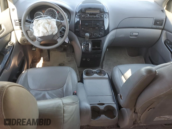 2005 Toyota Sienna CE with VIN 5TDZA23CX5S296459, listed as a Copart auction lot 81801094 with 206,953 mi miles and Salvage Title. Bid and sale history available at carsss.com. Image 8.
