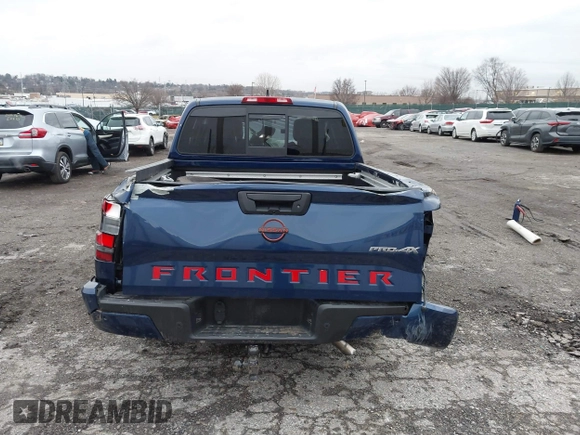 2022 Nissan Frontier S with VIN 1N6ED1EK8NN688329, listed as a IAAI auction lot 41141749 with 18,473 mi miles. Bid and sale history available at carsss.com. Image 15.