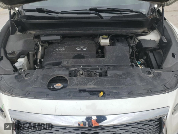 2017 Infiniti QX60 with VIN 5N1DL0MM4HC517751, listed as a Copart auction lot 52100765 with 75,843 mi miles and Salvage Title. Bid and sale history available at DreamBid. Image 12.