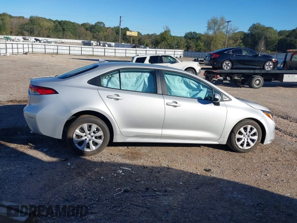 2024 Toyota Corolla LE with VIN 5YFB4MDE4RP227351, listed as a IAAI auction lot 40849227 with 7,348 mi miles. Bid and sale history available at carsss.com. Image 14.