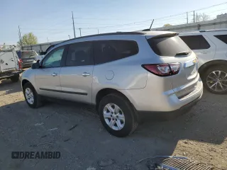 2017 Chevrolet Traverse LS with VIN 1GNKRFEDXHJ148148, listed as a Copart auction lot 54126685 with 203,010 mi miles and Clean Title. Bid and sale history available at carsss.com. Image 2.