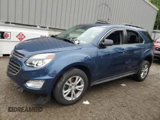 2016 Chevrolet Equinox LT with VIN 2GNALCEK8G6308422, listed as a Copart auction lot 60312474 with 74,951 mi miles and Salvage Title. Bid and sale history available at carsss.com. Image 1.