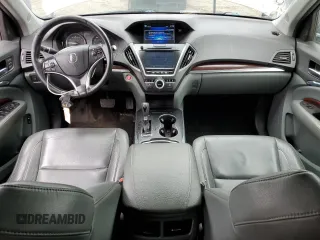 2014 Acura MDX Technology with VIN 5FRYD4H46EB014014, listed as a Copart auction lot 58973535 with 160,898 mi miles and Salvage title. Bid and sale history available at DreamBid. Image 8.