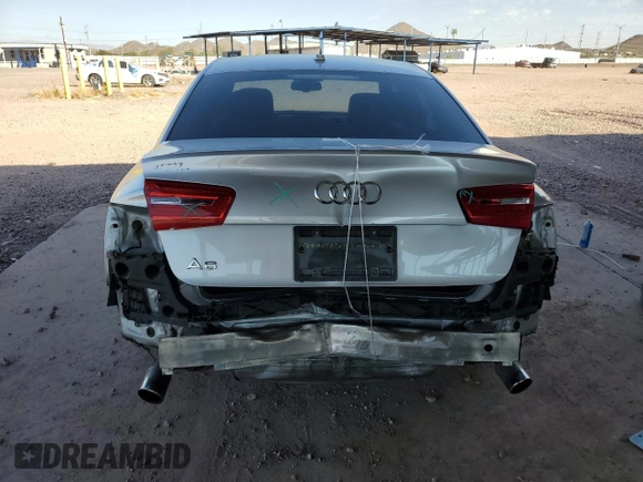 2015 Audi A6 2.0T Premium with VIN WAUCFAFCXFN025242, listed as a Copart auction lot 75434414 with 114,026 mi miles and Salvage Title. Bid and sale history available at carsss.com. Image 6.