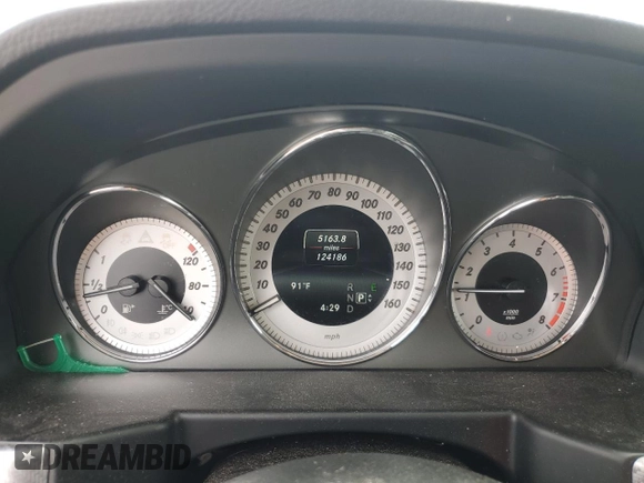 2015 Mercedes-Benz GLK 350 with VIN WDCGG5HB4FG441590, listed as a Copart auction lot 59822584 with 124,186 mi miles and Salvage Title. Bid and sale history available at DreamBid. Image 9.