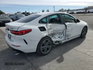 2021 BMW 2 Series 228i xDrive with VIN WBA73AK00M7G52266, listed as a Copart auction lot 87717915 with 63,575 mi miles and Salvage Title. Bid and sale history available at DreamBid. Image 3.