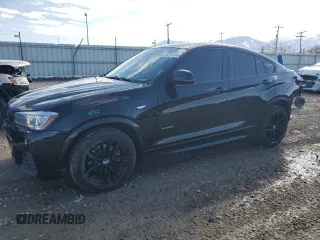 2016 BMW X4 xDrive28i with VIN 5UXXW3C53G0M89959, listed as a Copart auction lot 49252585 with 98,715 mi miles and Salvage title. Bid and sale history available at DreamBid. Image 1.