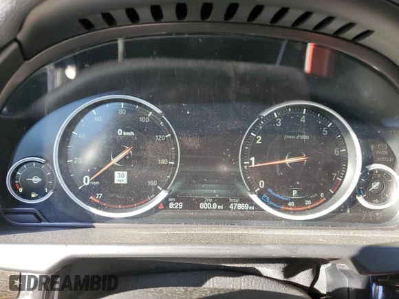 2018 BMW X6 xDrive35i with VIN 5UXKU2C55J0X50154, listed as a Copart auction lot 46868243 with 47,869 mi miles. Bid and sale history available at carsss.com. Image 9.