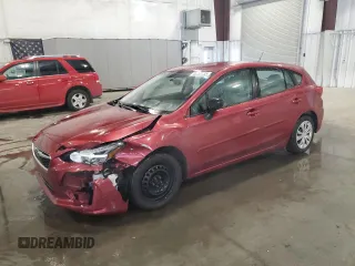 2018 Subaru Impreza with VIN 4S3GTAA61J3717019, listed as a Copart auction lot 46350735 with 94,158 mi miles and Salvage Title. Bid and sale history available at carsss.com. Image 1.