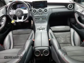 2021 Mercedes-Benz C 43 AMG with VIN W1KWF6EB9MR616681, listed as a Copart auction lot 66901253 with 40,668 mi miles and . Bid and sale history available at DreamBid. Image 8.
