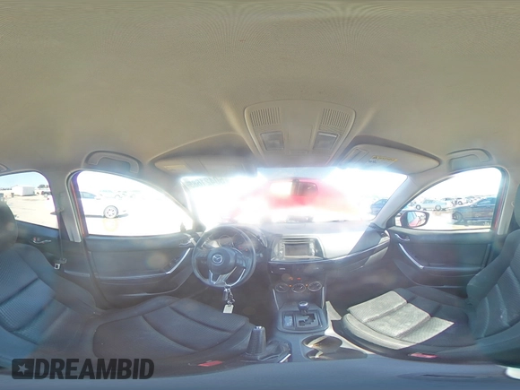 2014 Mazda CX-5 Touring with VIN JM3KE2CY1E0323298, listed as a Copart auction lot 50421685 with 214,739 mi miles and Salvage Title. Bid and sale history available at DreamBid. Image 16.