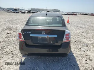 2012 Nissan Sentra S with VIN 3N1AB6AP4CL752162, listed as a Copart auction lot 52147985 with 108,715 mi miles and Salvage Title. Bid and sale history available at DreamBid. Image 6.