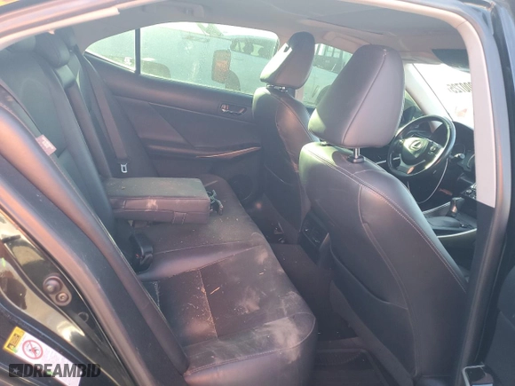 2015 Lexus IS 350 with VIN JTHCE1D23F5007504, listed as a Copart auction lot 89000725 with 146,824 mi miles and Salvage Title. Bid and sale history available at carsss.com. Image 10.
