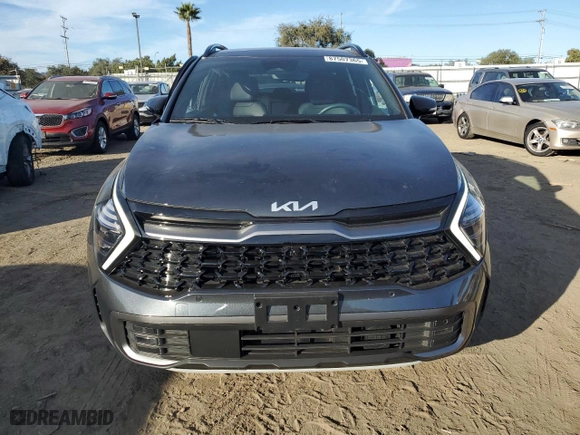 2023 Kia Sportage Plug-In Hybrid X-Line Prestige with VIN KNDPZDAH0P7084418, listed as a Copart auction lot 87507365 with 6,789 mi miles and Salvage Title. Bid and sale history available at carsss.com. Image 5.