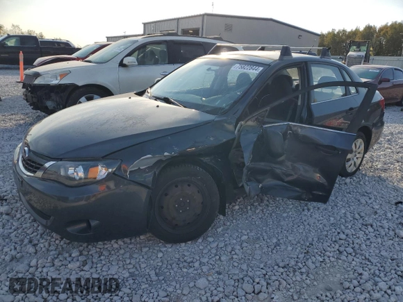 2008 Subaru Impreza Sedan (Natl) i with VIN JF1GE61658H524608, listed as a Copart auction lot 75822844 with 174,293 mi miles and Clean Title. Bid and sale history available at carsss.com. Image 1.