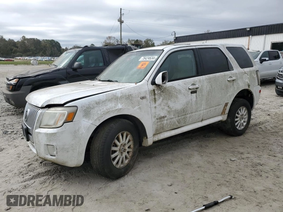 2008 Mercury Mariner Premier with VIN 4M2CU97198KJ36707, listed as a Copart auction lot 78424634 with 224,479 mi miles and Salvage Title. Bid and sale history available at carsss.com. Image 1.