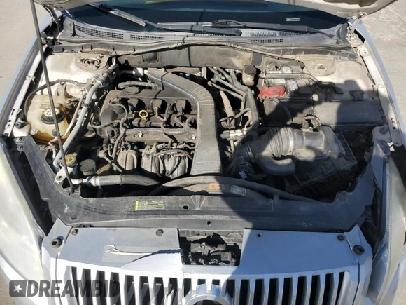 2009 Mercury Milan with VIN 3MEHM07Z29R634238, listed as a Copart auction lot 49627485 with 102,404 mi miles and Salvage title. Bid and sale history available at DreamBid. Image 11.