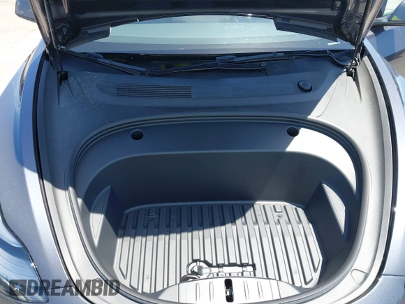 2023 Tesla Model 3 z VIN 5YJ3E1EA6PF694419, wystawiony jako IAAI lot #42268637 z przebiegiem 17 419 mil mil oraz . Historia ofert i sprzedaży dostępna na DreamBid. Obrazek 10.