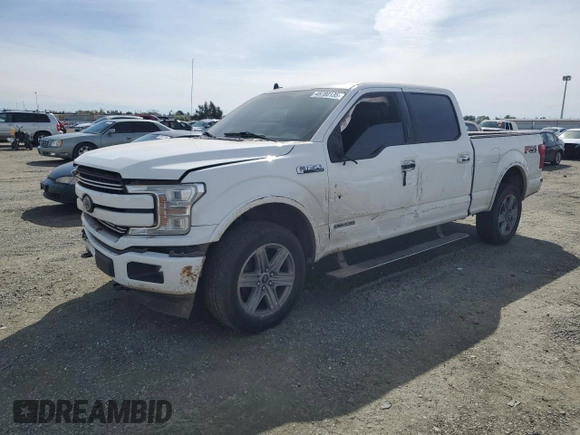 2019 Ford F-150 XL with VIN 1FTFW1E11KFB63482, listed as a Copart auction lot 48780135 with 0 mi miles and Salvage Title. Bid and sale history available at carsss.com. Image 1.