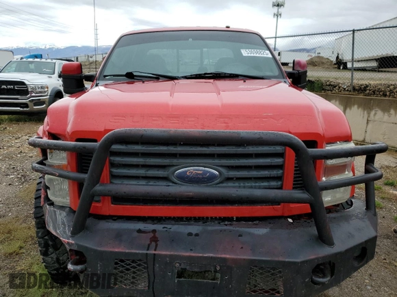 2008 Ford F-350 XL with VIN 1FTWW31R08EA89347, listed as a Copart auction lot 53698825 with 148,489 mi miles and Salvage title. Bid and sale history available at DreamBid. Image 11.