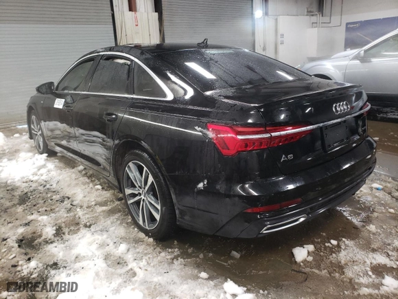 2019 Audi A6 Prestige with VIN WAUM2AF23KN059993, listed as a Copart auction lot 39192614 with 35125 miles and Salvage Title. Bid and sale history available at carsss.com. Image 2.