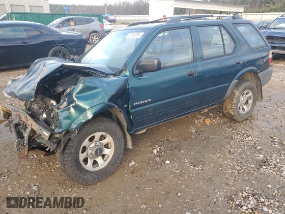 1999 Isuzu Rodeo S with VIN 4S2CK58W2X4312468, listed as a Copart auction lot 85753294 with Not Provided miles and Salvage Title. Bid and sale history available at DreamBid. Image 1.