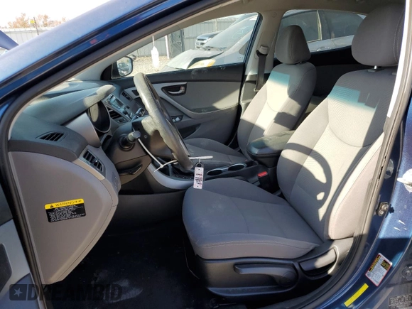 2014 Hyundai Elantra SE z VIN KMHDH4AE4EU190781, wystawiony jako Copart lot #57741175 z przebiegiem 147 410 mil mil oraz Szkoda całkowita • Salvage title. Historia ofert i sprzedaży dostępna na DreamBid. Obrazek 7.
