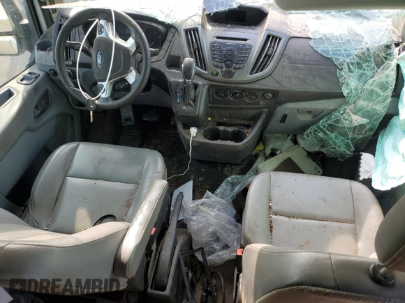 2018 Ford Transit with VIN 1FTYR1CM3JKA06491, listed as a Copart auction lot 70991374 with 192,027 mi miles and Salvage Title. Bid and sale history available at DreamBid. Image 8.