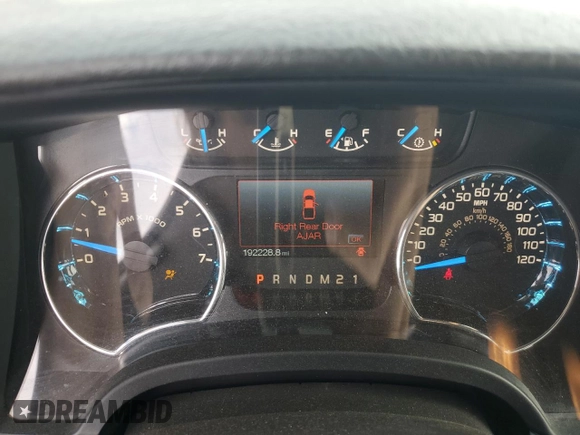 2014 Ford F-150 XL with VIN 1FTFW1EF1EKG42007, listed as a Copart auction lot 49148105 with 192,228 mi miles and Salvage Title. Bid and sale history available at carsss.com. Image 9.