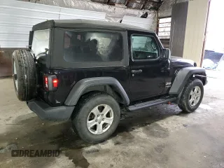 2021 Jeep Wrangler Willys with VIN 1C4HJXAGXMW627781, listed as a Copart auction lot 73306724 with 28,633 mi miles and Salvage title. Bid and sale history available at DreamBid. Image 3.