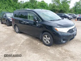 2013 Nissan Quest LE with VIN JN8AE2KPXD9069604, listed as a IAAI auction lot 42197549 with 322,706 mi miles and . Bid and sale history available at DreamBid. Image 1.