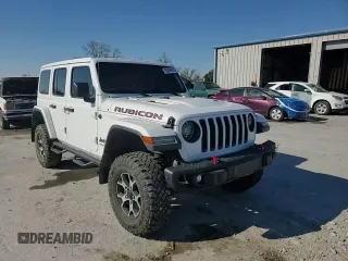 2018 Jeep Wrangler Unlimited Rubicon с VIN 1C4HJXFGXJW210780, выставлен на аукционе Copart как лот 50590655 с пробегом 98 416 миль миль и Списание • Salvage title. История ставок и продаж доступна на DreamBid. Изображение 10.