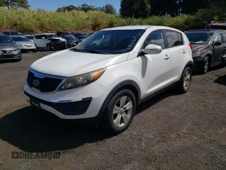 2012 Kia Sportage LX with VIN KNDPB3A27C7238160, listed as a Copart auction lot 58069505 with 198,574 mi miles and Clean title. Bid and sale history available at DreamBid. Image 1.