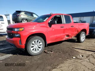 2019 Chevrolet Silverado 1500 Custom with VIN 1GCRYBEH5KZ312341, listed as a Copart auction lot 49052825 with 33,710 mi miles and Clean Title. Bid and sale history available at DreamBid. Image 1.