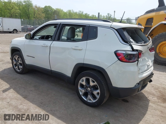 2021 Jeep Compass Limited with VIN 3C4NJDCB5MT588915, listed as a IAAI auction lot 42112656 with 70,543 mi miles and . Bid and sale history available at DreamBid. Image 3.