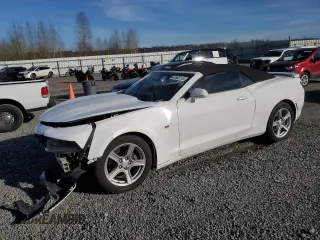 2018 Chevrolet Camaro 1LT with VIN 1G1FB3DX9J0130995, listed as a Copart auction lot 47403115 with 0 mi miles and Salvage Title. Bid and sale history available at carsss.com. Image 1.