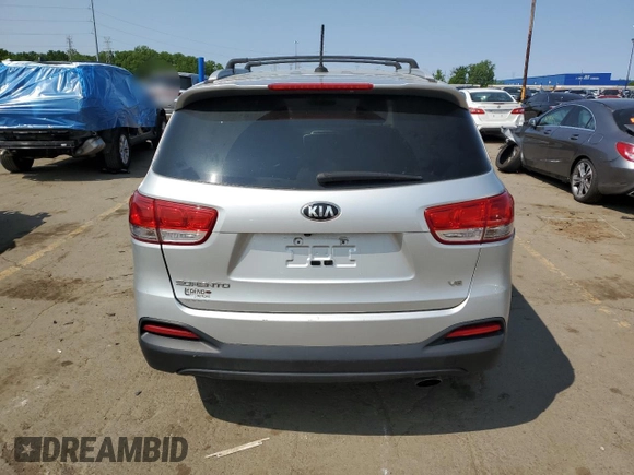 2016 Kia Sorento LX z VIN 5XYPGDA56GG168628, wystawiony jako Copart lot #59299505 z przebiegiem 175 992 mil mil oraz Nie do naprawy • Non repairable. Historia ofert i sprzedaży dostępna na DreamBid. Obrazek 6.
