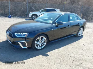 2023 Audi A4 S line Premium Plus with VIN WAUEAAF49PA001586, listed as a IAAI auction lot 41772434 with 30,388 mi miles and . Bid and sale history available at DreamBid. Image 18.