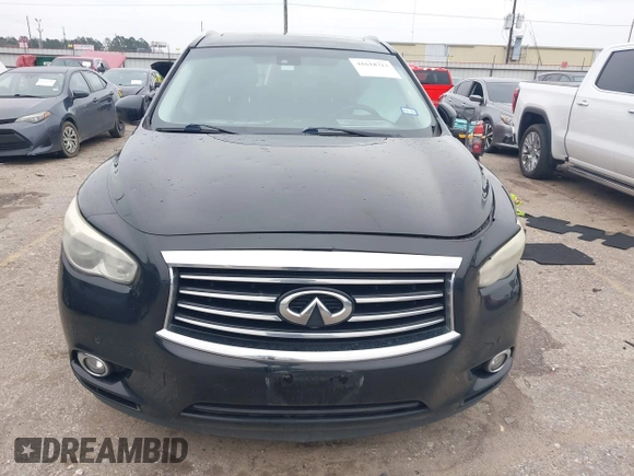 2014 Infiniti QX60 with VIN 5N1AL0MM4EC549212, listed as a IAAI auction lot 41618713 with 100,039 mi miles. Bid and sale history available at carsss.com. Image 12.