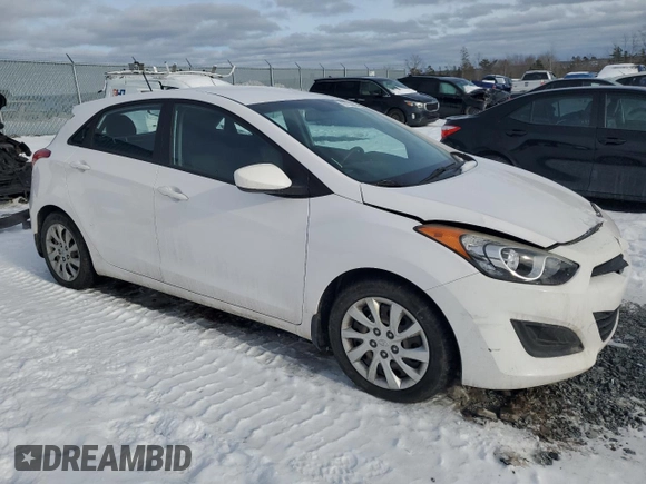 2014 Hyundai Elantra GT GL with VIN KMHD25LH7EU231533, listed as a Copart auction lot 43733985 with 95,689 mi miles and Salvage Title. Bid and sale history available at carsss.com. Image 4.
