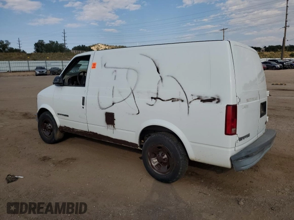2001 GMC Safari Cargo with VIN 1GTDL19WX1B511307, listed as a Copart auction lot 73631264 with Not Provided miles and Salvage Title. Bid and sale history available at carsss.com. Image 2.