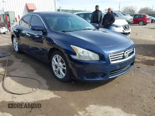 2014 Nissan Maxima S with VIN 1N4AA5APXEC432598, listed as a IAAI auction lot 41731064 with 153,686 mi miles and . Bid and sale history available at DreamBid. Image 1.