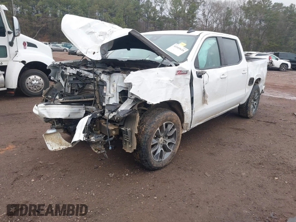 2023 Chevrolet Silverado 1500 RST with VIN 2GCUDEED4P1135110, listed as a IAAI auction lot 41169626 with 51,170 mi miles. Bid and sale history available at carsss.com. Image 2.