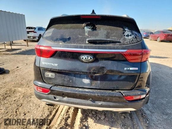 2017 Kia Sportage SX Turbo with VIN KNDPR3A68H7264742, listed as a Copart auction lot 61064405 with 189,812 mi miles and Clean title. Bid and sale history available at DreamBid. Image 6.